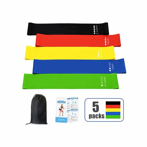 Resistance Bands Set – 5 Levels for Full‑Body Training at Home & Gym