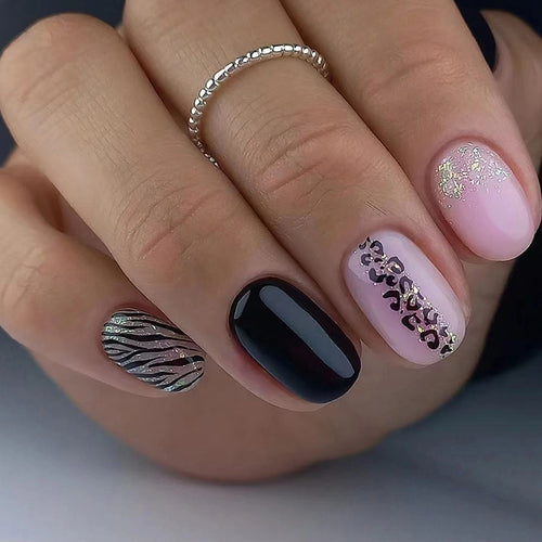 Professional Reusable Press‑On Nails No. 4