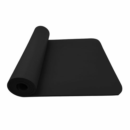 Large Non‑Slip Yoga Fitness Mat – Thick NBR Exercise Mat